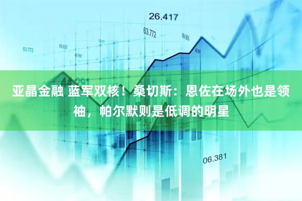 亚晶金融 蓝军双核！桑切斯：恩佐在场外也是领袖，帕尔默则是低调的明星