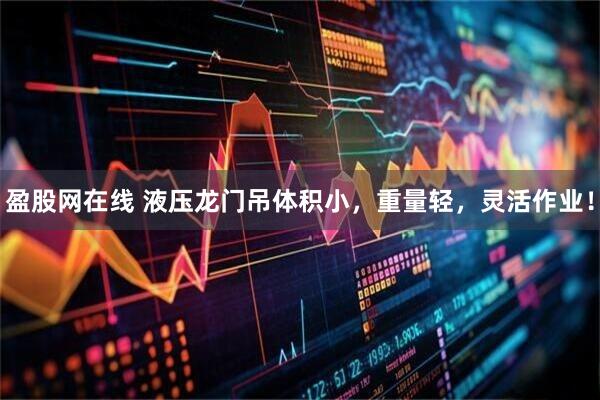 盈股网在线 液压龙门吊体积小，重量轻，灵活作业！
